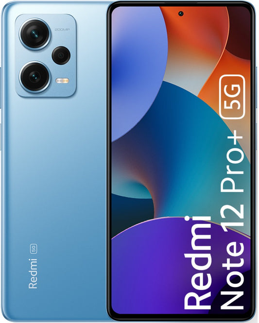 Redmi Note 12 Pro+ 5G (आइसबर्ग ब्लू, 256 जीबी) - 12 जीबी रैम