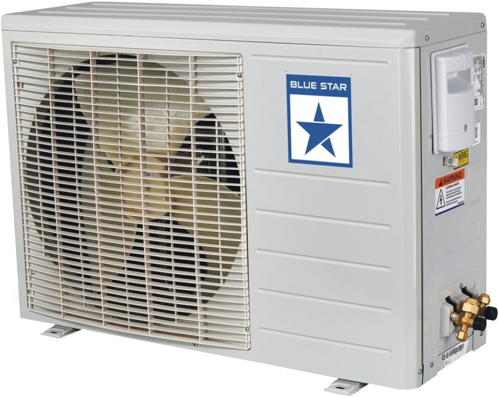 Blue Star 2023 Model 1 Ton 2 Star Split Multi Sensors, Comfort Sleep Mode, Turbo Cool, Self Diagnosis, Dust Filter AC  - White - FA212YNU, Copper Condenser