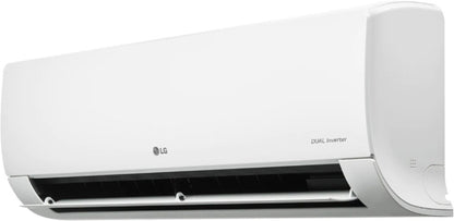 LG Super Convertible 5-in-1 Cooling 2023 Model 2 Ton 3 Star Hot and Cold Split Dual Inverter HD Filter with Anti-Virus Protection AC  - White - RS-H24VNXE, Copper Condenser