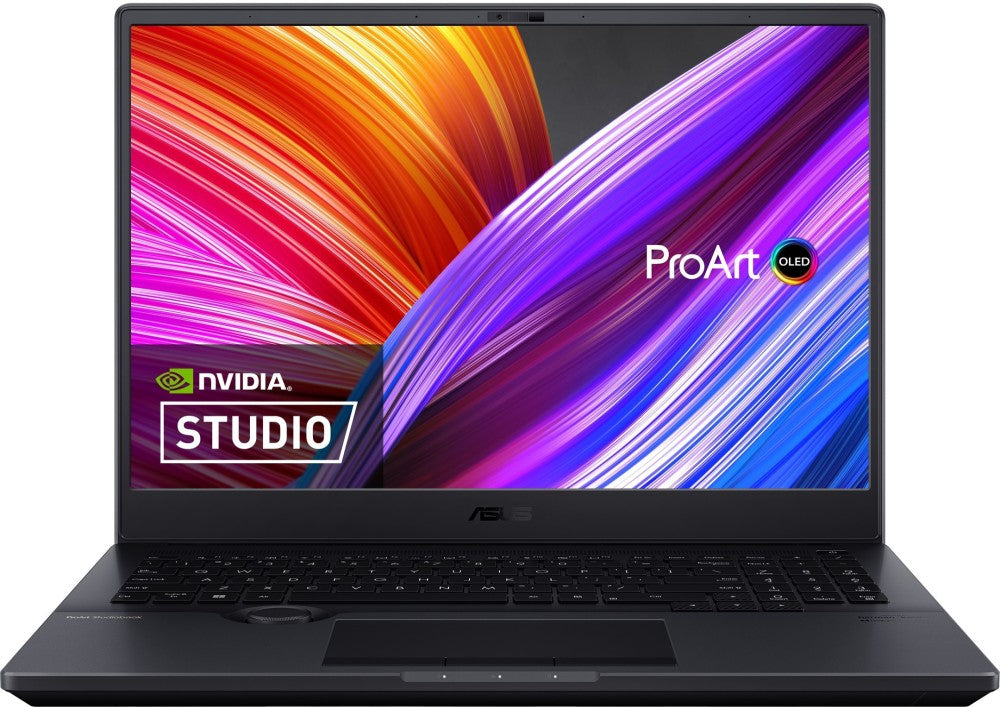 Asus ProArt Studiobook 16 OLED (2022) ASUS Dial Core i9 12th Gen के साथ - (16GB/1TB SSD/Windows 11 Home/6GB ग्राफ़िक्स/NVIDIA GeForce RTX 3060) H7600ZM-L901WS क्रिएटर लैपटॉप - 16 इंच, मिनरल ब्लैक, 2.40 किलो, एमएस ऑफिस के साथ