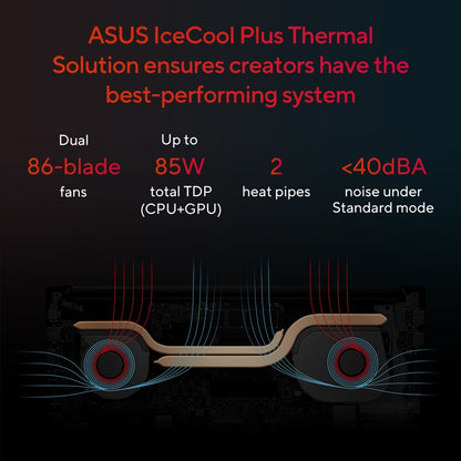 ASUS Vivobook Pro 15 Ryzen 7 Octa Core 5800H - (16 GB/512 GB SSD/Windows 11 Home/4 GB ग्राफ़िक्स/NVIDIA GeForce RTX 3050/144 Hz) M6500QC-HN741WS क्रिएटर लैपटॉप - 15.6 इंच, शांत नीला, 1.8 किलोग्राम, साथ में एमएस ऑफिस