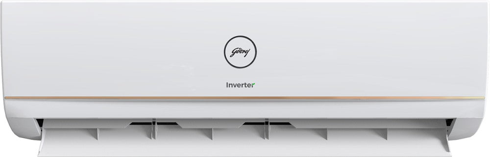 Godrej 5-in-1 Convertible Cooling 2023 Model 1.5 Ton 3 Star Split Inverter i-sense Technology with Blue Fin Anti Corrosive Coating AC  - White, Gold - AC 1.5T EI 18TINV3R32-GWA/AC 1.5T EI 18TINV3R32-GWB, Copper Condenser