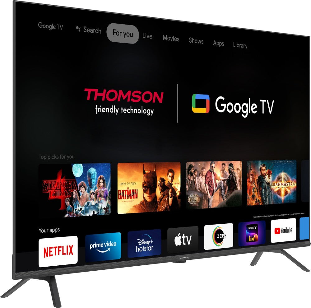 Thomson 126 cm (50 inch) QLED Ultra HD (4K) Smart Google TV With Dolby Vision & Dolby Atmos - Q50H1000