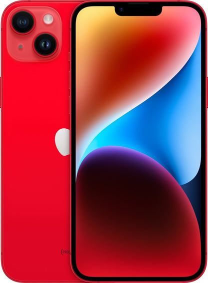 एप्पल आईफोन 14 प्लस ((उत्पाद)लाल, 128 जीबी)