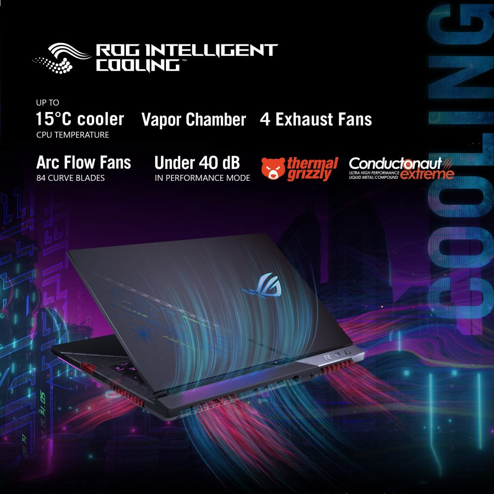 ASUS ROG Strix Scar 17 SE (2022) 90Whr बैटरी कोर i9 12वीं जेनरेशन के साथ - (32 GB/4 TB SSD/Windows 11 Home/16 GB ग्राफ़िक्स/NVIDIA GeForce RTX 3080 Ti/240 Hz) G733CX-LL012WS गेमिंग लैपटॉप - 17.3 इंच , ऑफ ब्लैक स्टील्थ, 3.00 किलोग्राम, एमएस ऑफिस के साथ