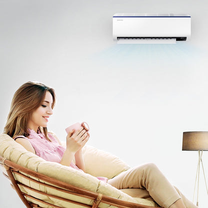 SAMSUNG Convertible 5-in-1 Cooling Mode 1 Ton 4 Star Split Inverter Anti Bacteria Filter AC  - White - AR12BYMZAUR/AR12BYMZAURNNA/AR12BYMZAURXNA, Copper Condenser