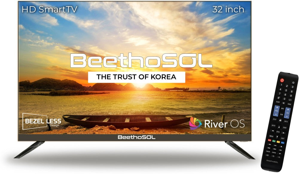 BeethoSOL 80 cm (32 inch) HD Ready LED Smart Android TV - LEDSTVBG3285HD27-EK