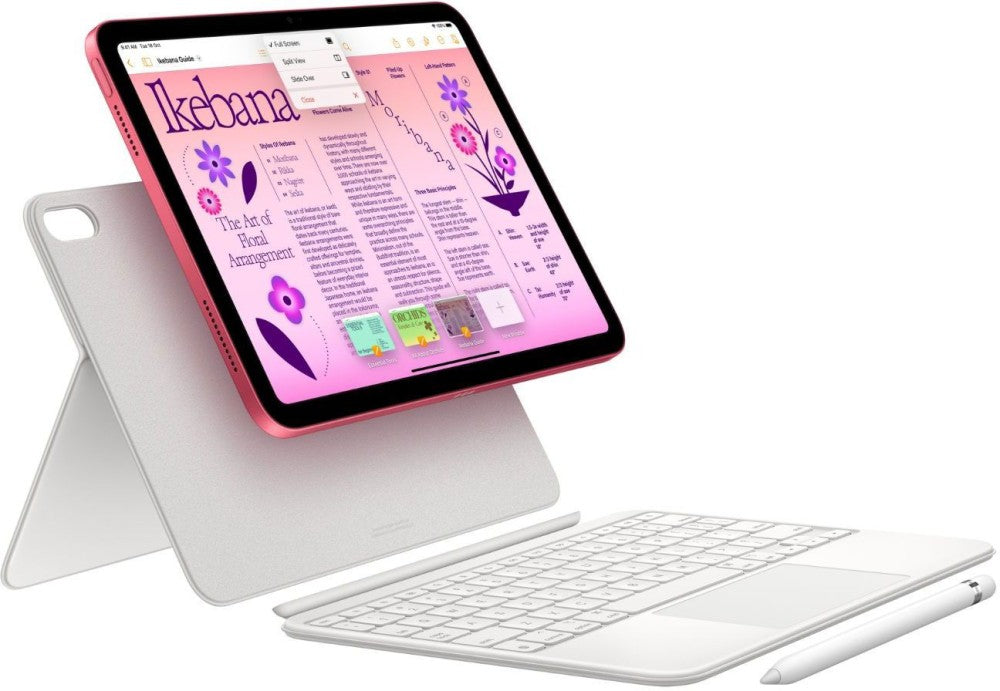 Apple iPad (10वीं पीढ़ी) 256 GB ROM 10.9 इंच वाई-फ़ाई+5G के साथ (सिल्वर)