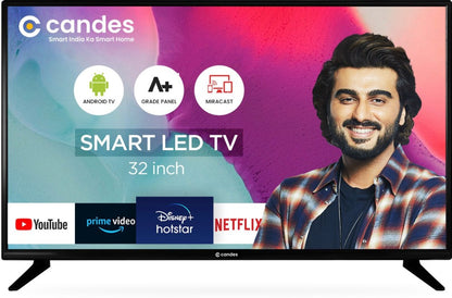 Candes 81 cm (32 inch) HD Ready LED Smart Android TV - P32S001