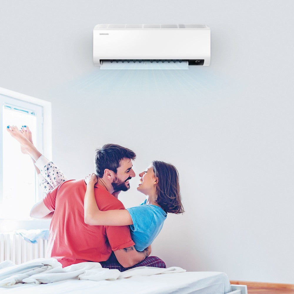 SAMSUNG 1.5 Ton 5 Star Split Inverter AC with Wi-fi Connect  - White - AR18BYNZBWK, AR18BYNZBWKNNA, AR18BYNZBWKXNA, Copper Condenser