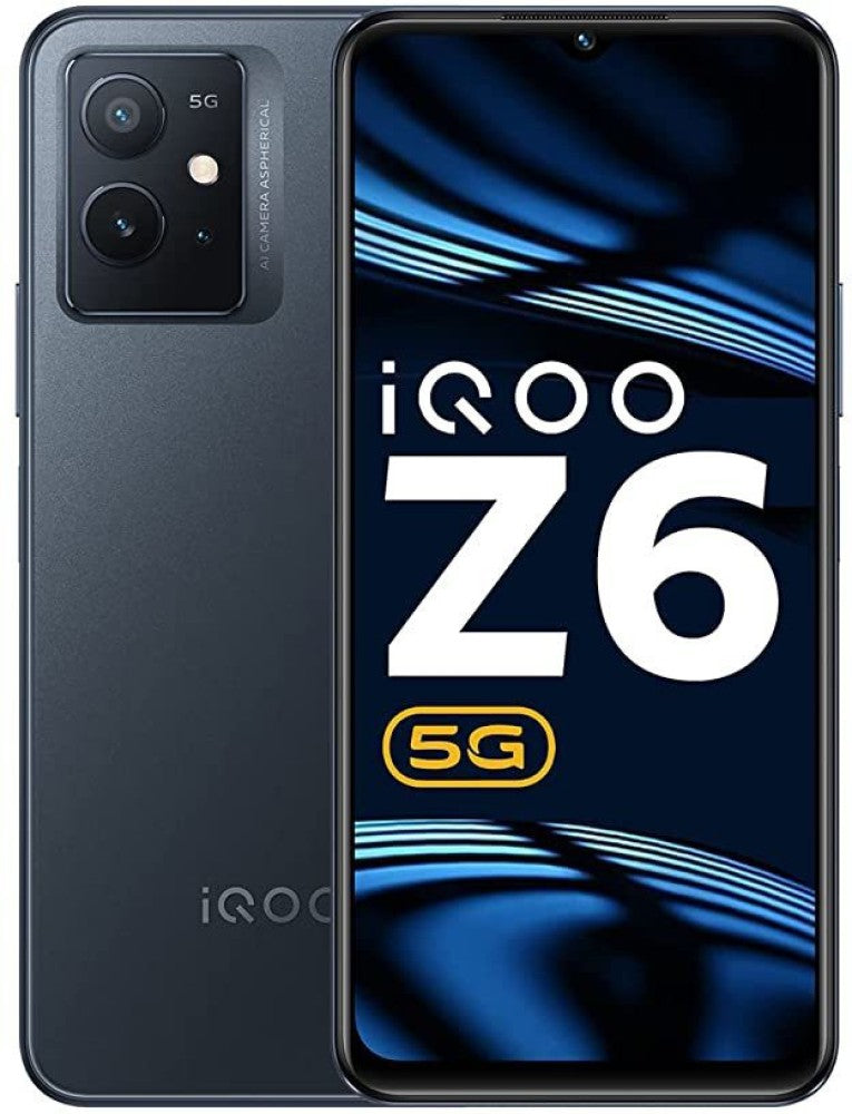 IQOO Z6 5G (Dynamo Black, 128 GB) - 6 GB RAM