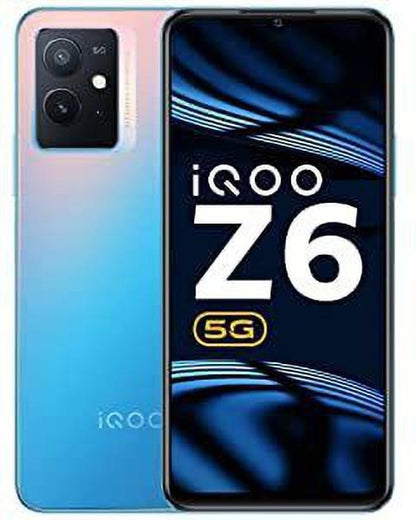 IQOO Z6 5G (Chromatic Blue, 128 GB) - 4 GB RAM