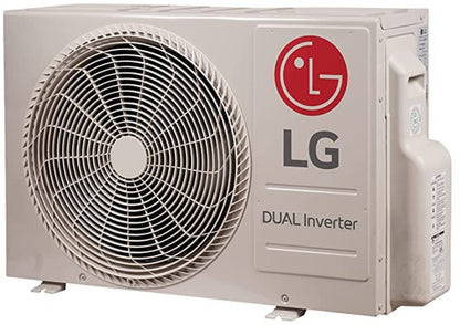 LG 1 टन 4 स्टार स्प्लिट इन्वर्टर AC - सफ़ेद - PS-Q13ENYE1, कॉपर कंडेंसर