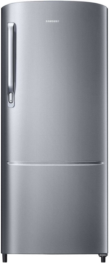 SAMSUNG 192 L Direct Cool Single Door 3 Star Refrigerator - Elegant Inox, RR20T172YS8/HL