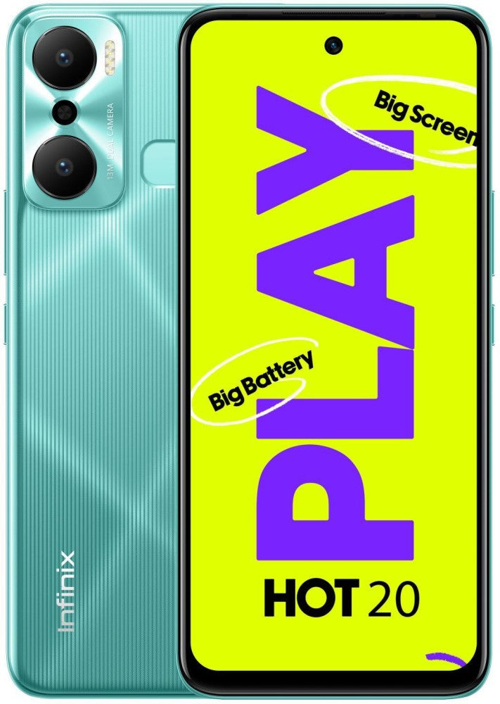 Infinix HOT 20 Play (Aurora Green, 64 GB) - 4 GB RAM