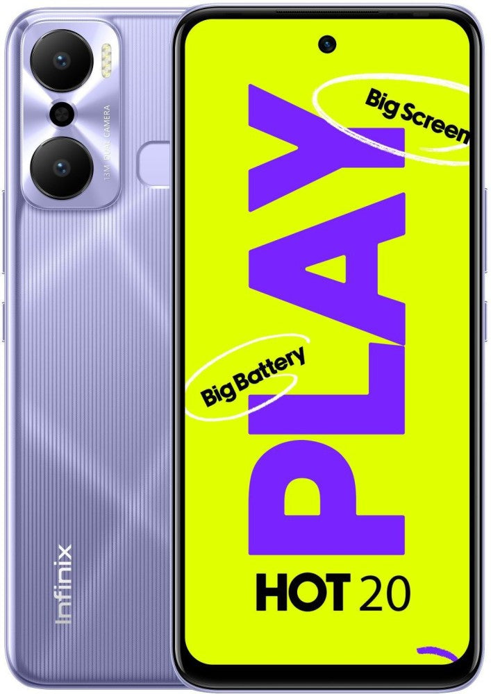 Infinix HOT 20 Play (Fantasy Purple, 64 GB) - 4 GB RAM