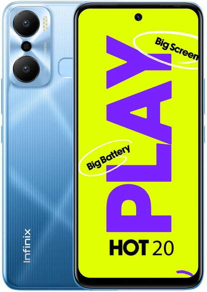 Infinix HOT 20 Play (Luna Blue, 64 GB) - 4 GB RAM