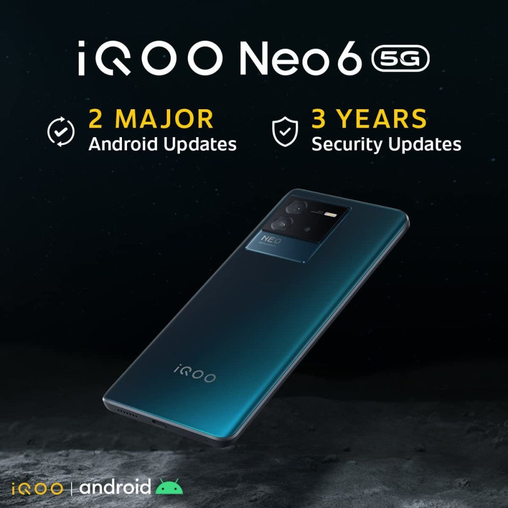 IQOO Neo 6 5G (Cyber Rage, 128 GB) - 8 GB RAM