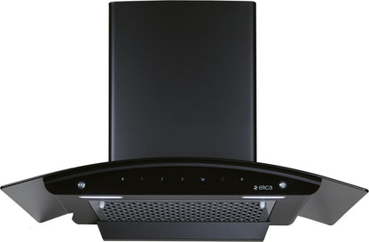 Elica FL 900 SLIM HAC MS NERO Auto Clean Wall Mounted Chimney - Black 1200 CMH