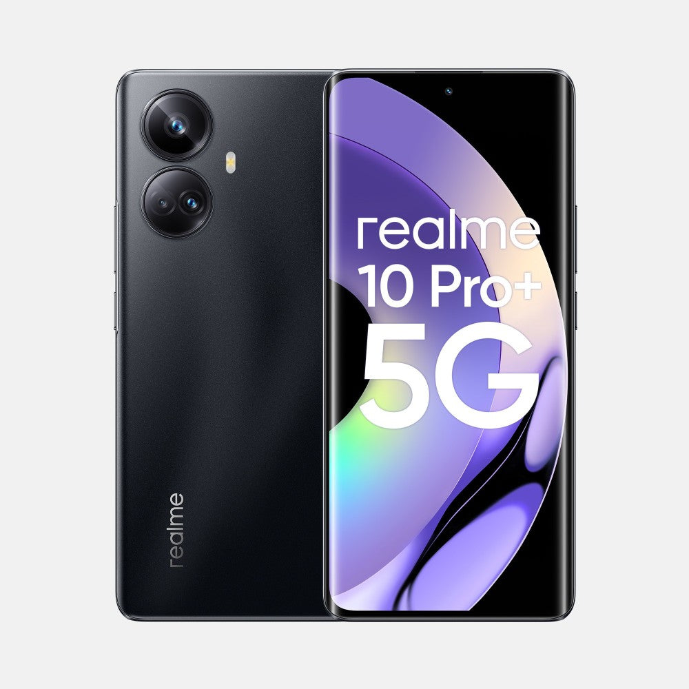 realme 10 Pro+ 5G (Dark Matter, 256 GB) - 8 GB RAM