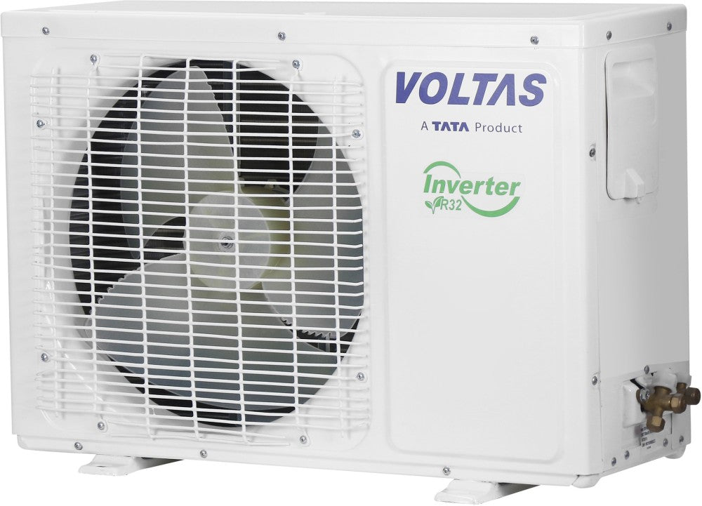 Voltas 1 Ton 5 Star Split Inverter AC  - White - 125V Vectra Elite(4503444), Copper Condenser