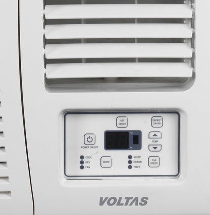 Voltas 1.5 Ton 3 Star Window Inverter AC  - White - 183V Vertis Elite(4011468), Copper Condenser