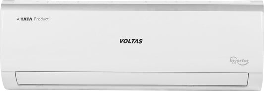 Voltas 1 Ton 3 Star Split Inverter AC  - White - 123V Vectra Elite(4503443), Copper Condenser