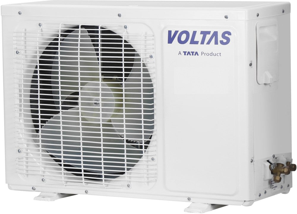 Voltas 1.5 टन 5 स्टार स्प्लिट इन्वर्टर एसी - सफ़ेद - 185V वेक्ट्रा एलिगेंट (4503452), कॉपर कंडेंसर