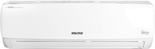 Voltas 1 Ton 3 Star Split Inverter AC  - White - 123 Vectra Elegant(4503469), Copper Condenser