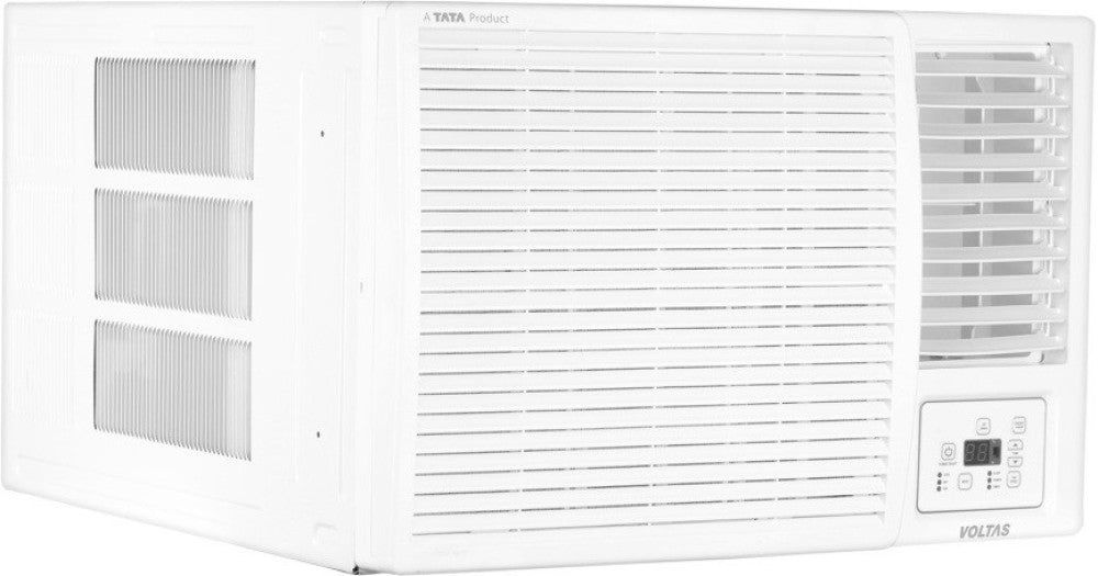 Voltas 2 Ton 2 Star Window AC  - White - 242 Vectra Plus(4011465), Copper Condenser