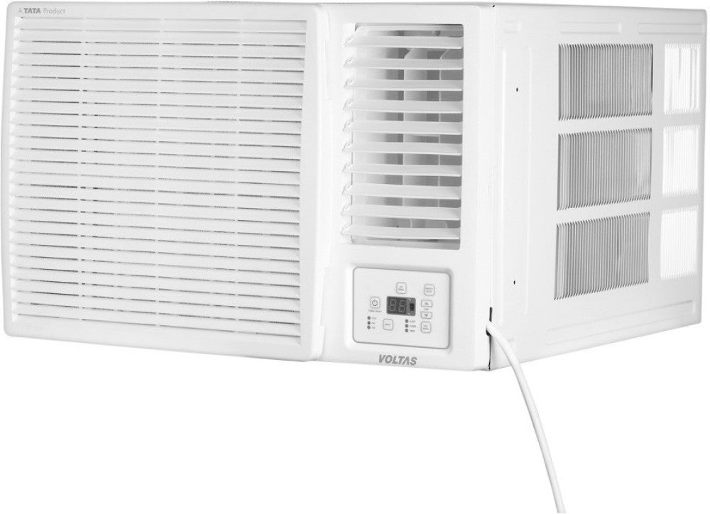 Voltas 2 Ton 2 Star Window AC  - White - 242 Vectra Plus(4011465), Copper Condenser