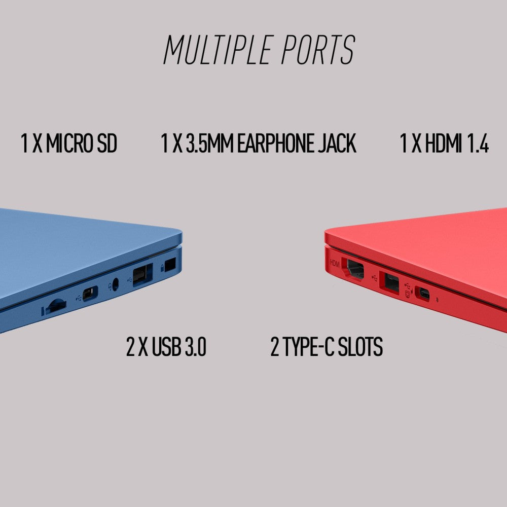 Infinix INBook X2 Plus Core i3 11वीं पीढ़ी - (8 जीबी/256 जीबी SSD/विंडोज 11 होम) XL25 पतला और हल्का लैपटॉप - 15.6 इंच, लाल, 1.58 किलोग्राम