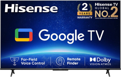 Hisense A6H 189 cm (75 inch) Ultra HD (4K) LED Smart Google TV with Hands Free Voice Control, Dolby Vision and Atmos - 75A6H