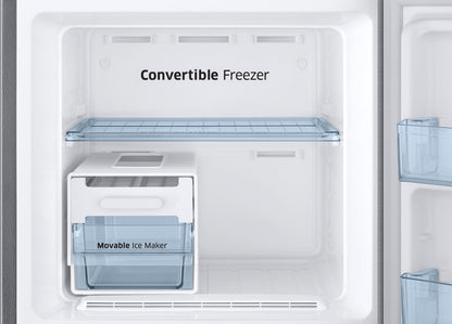 SAMSUNG 236 L Frost Free Double Door 2 Star Convertible Refrigerator - Refined Inox, RT28C3922S9/HL