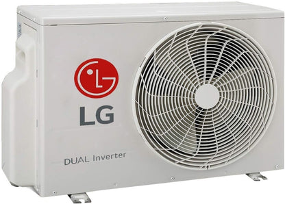 LG Super Convertible 5-in-1 Cooling, 2023 Model 1.2 Ton 3 Star Split Dual Inverter HD Filter with Anti-Virus Protection AC  - White - RS-Q17XNXE, Copper Condenser