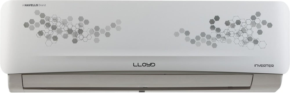 Lloyd 1.2 Ton 3 Star Split Inverter AC  - White - GLS15I3FWSEV, Copper Condenser