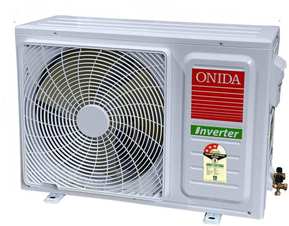 ONIDA 1.5 Ton 3 Star Split Inverter AC  - White - IR183MAG, Copper Condenser