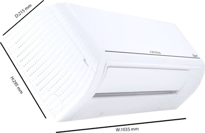 ONIDA 1.5 Ton 3 Star Split Inverter AC  - White - IR183MAG, Copper Condenser