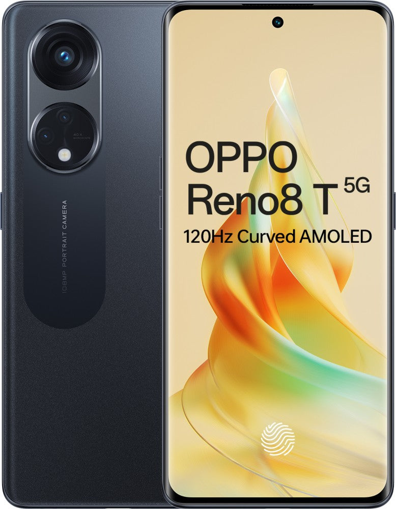 OPPO Reno8T 5G (Midnight Black, 128 GB) - 8 GB RAM