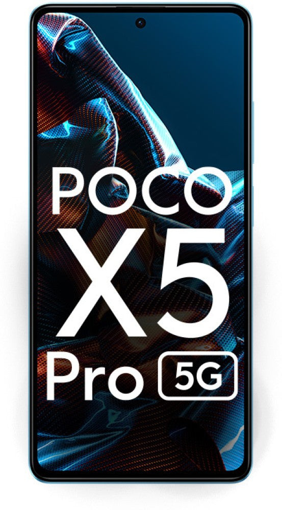 POCO X5 Pro 5G (Horizon Blue, 128 GB) - 6 GB RAM