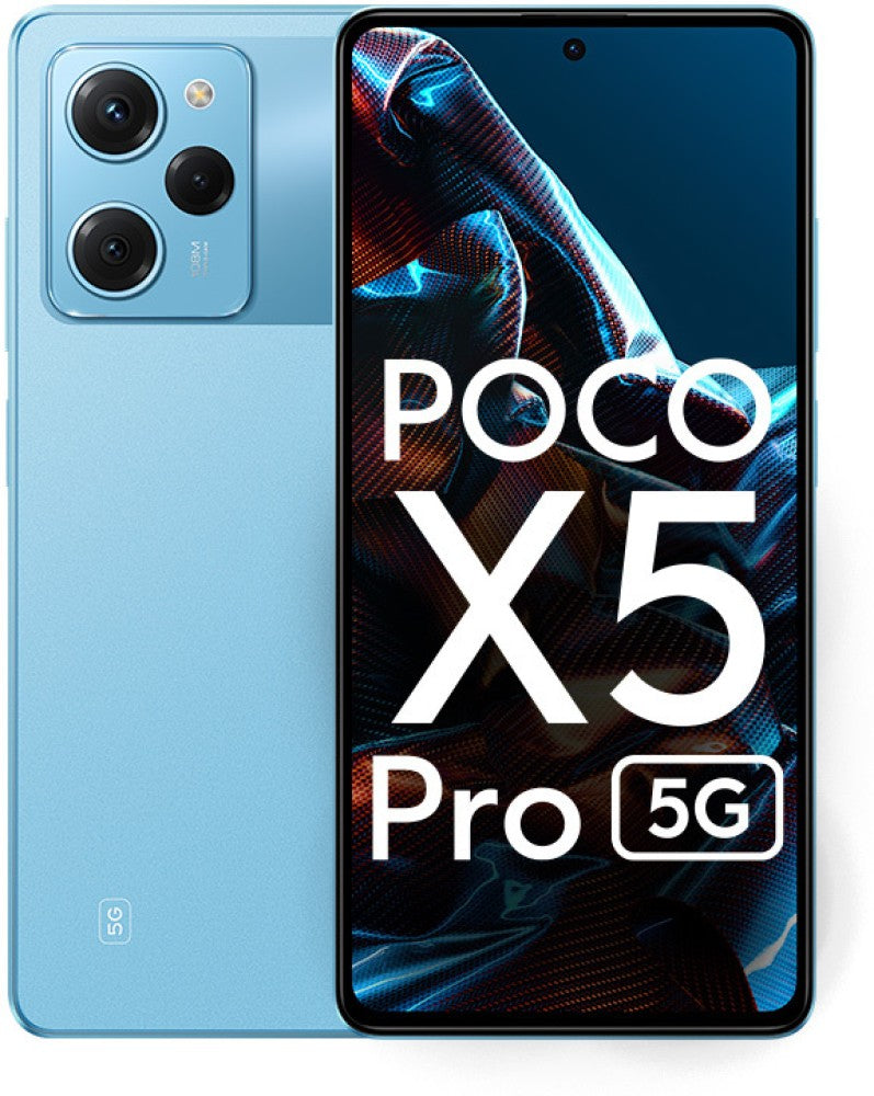 POCO X5 Pro 5G (Horizon Blue, 128 GB) - 6 GB RAM