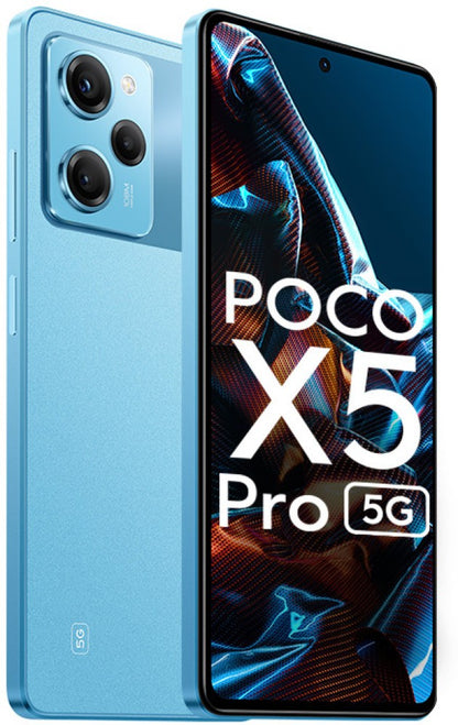 POCO X5 Pro 5G (Horizon Blue, 128 GB) - 6 GB RAM