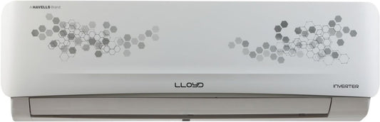 Lloyd 1.2 Ton 5 Star Split Inverter AC  - White - GLS15I5FWGEV, Copper Condenser