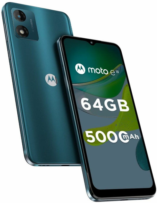 MOTOROLA e13 (Aurora Green, 64 GB) - 2 GB RAM