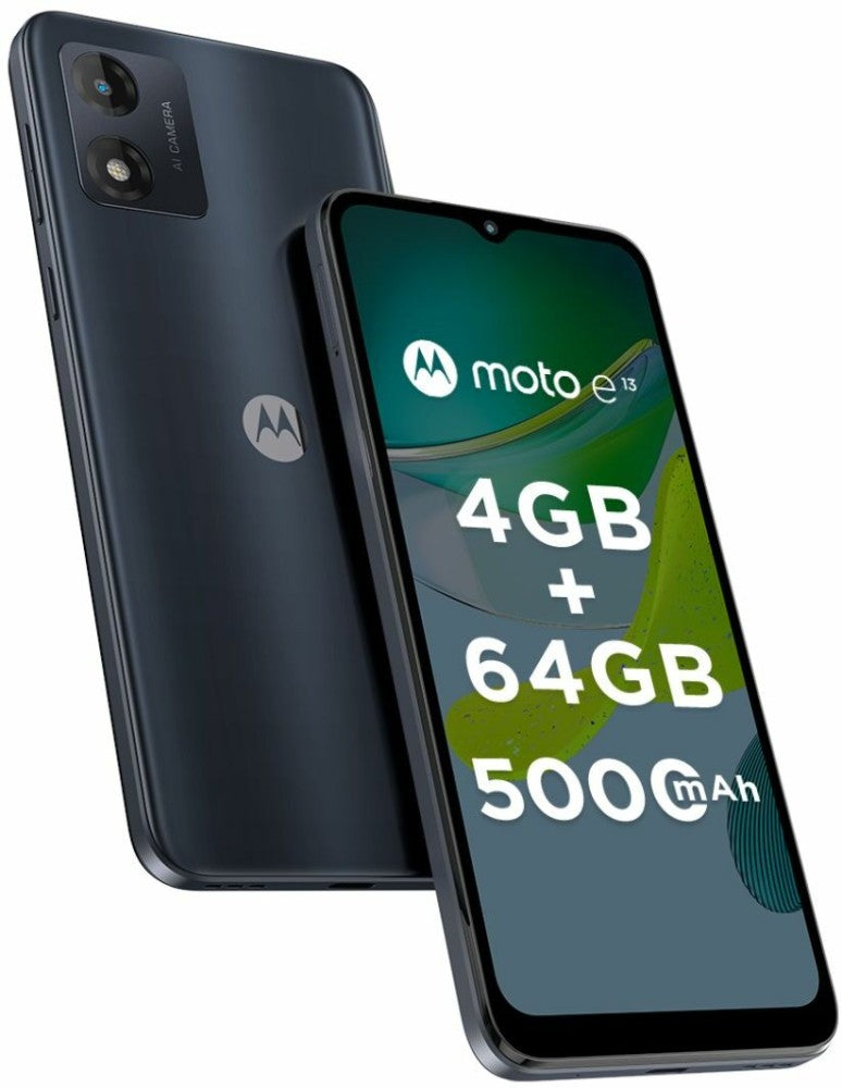 MOTOROLA e13 (Cosmic Black, 64 GB) - 4 GB RAM