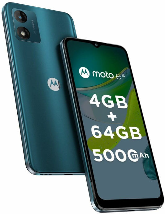 MOTOROLA e13 (Aurora Green, 64 GB) - 4 GB RAM