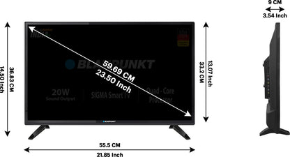 Blaupunkt Sigma 60 cm (24 inch) HD Ready LED Smart Linux TV - 24Sigma707