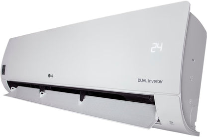 LG 1.5 Ton 5 Star Split Dual Inverter AC with Wi-fi Connect  - White - RS-Q19JWZE.ANLG, Copper Condenser