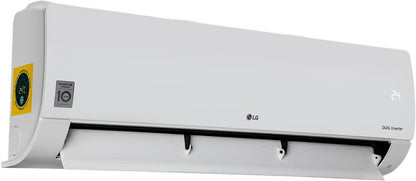 LG 1.5 Ton 5 Star Split Dual Inverter AC with Wi-fi Connect  - White - RS-Q19JWZE.ANLG, Copper Condenser