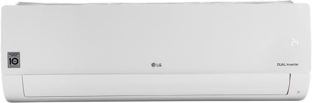 LG 1.5 Ton 5 Star Split Dual Inverter AC with Wi-fi Connect  - White - RS-Q19JWZE.ANLG, Copper Condenser